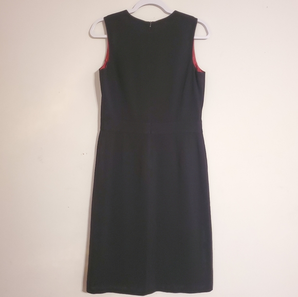 Eddie Bauer Black V Neck Sheath Dress - Picture 8 of 8